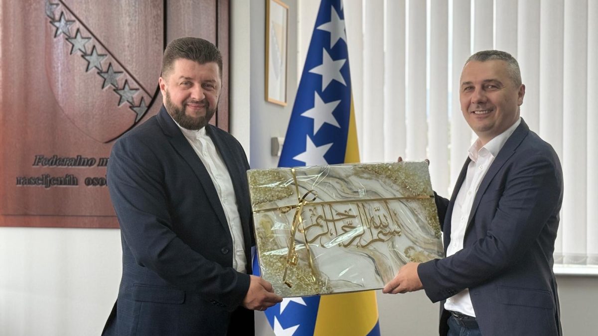 Glavni imam Medžlisa Islamske zajednice Donji Vakuf u službenoj posjeti kod ministra Nerina Dizdara
