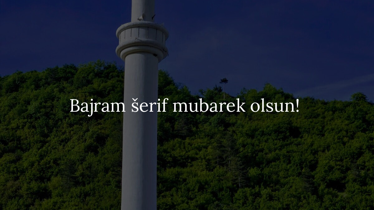 Poruka Glavnog imama MIZ Donji Vakuf, Amir ef. Čavaka povodom Bajrama