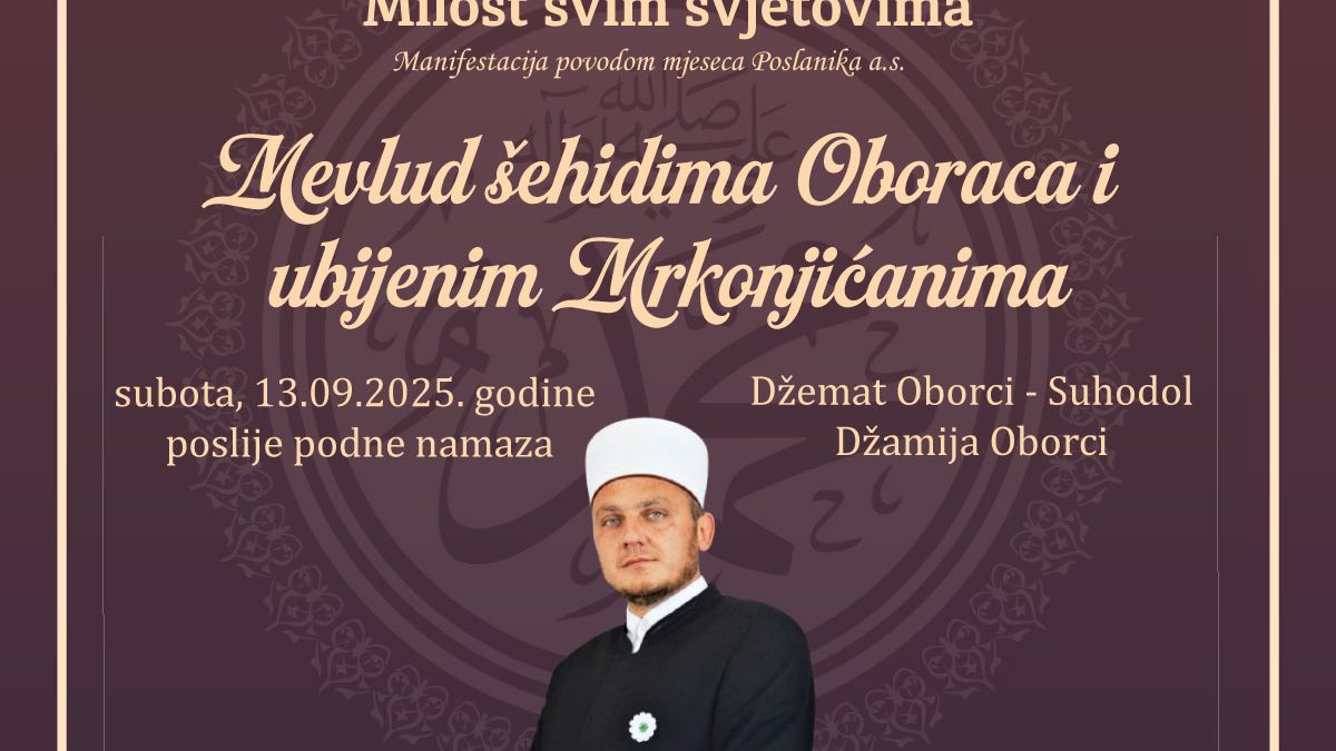 Mevlud u džematu Oborci – Suhodol